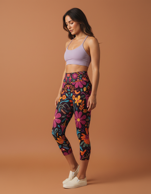 Cielo Capri Yoga Leggings Capri Yoga Leggings — Dripper
