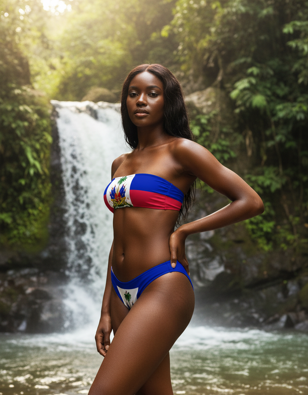 Haitian Collection bandeau bikinis