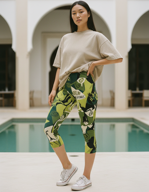 Runway Emerald Café leggings