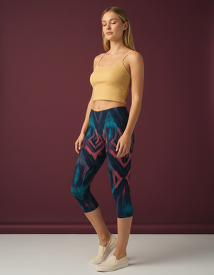 Tassel Capri Leggings Capri Leggings — Dripper