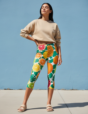 Zest Capri Leggings Capri Leggings — Dripper