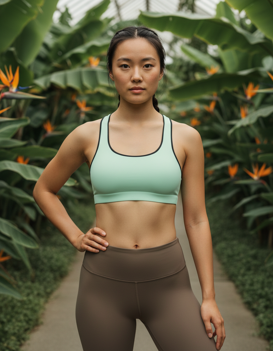Classic Sports Bra in Jelly Mint