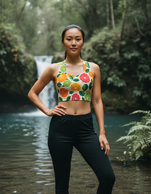 Zest Longline Sports Bra Longline Sports Bra — Dripper
