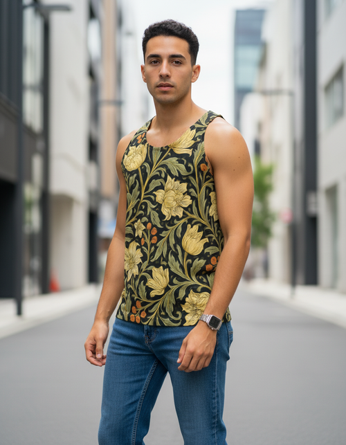 Thistle Tank Top Men's Tank Top — Dripper