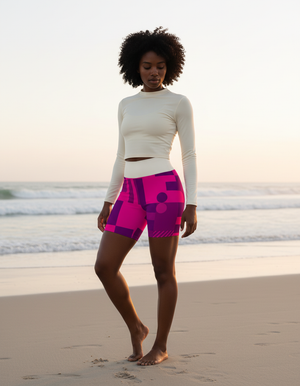 Bauhaus Collection Yoga Shorts yoga shorts