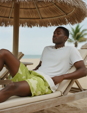 Lime Yume Men's Swim Trunks Men's Swim Trunks — Dripper
