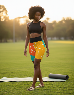 Constellation Collection Yoga Shorts yoga shorts