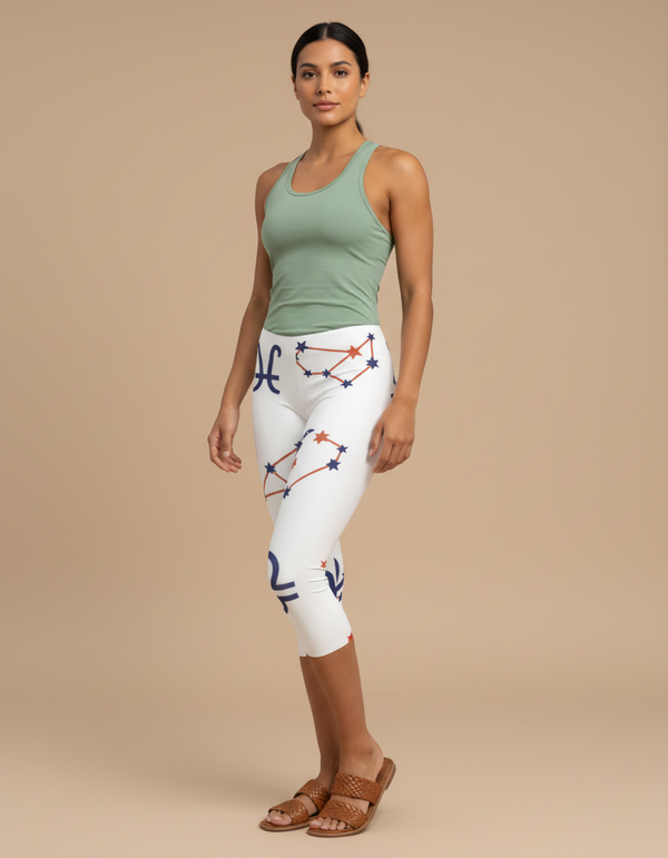 Zodiac Collection capri leggings