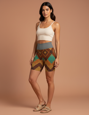 Horizon Yoga Shorts Yoga Shorts — Dripper