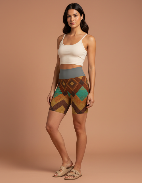 Horizon Yoga Shorts Yoga Shorts — Dripper