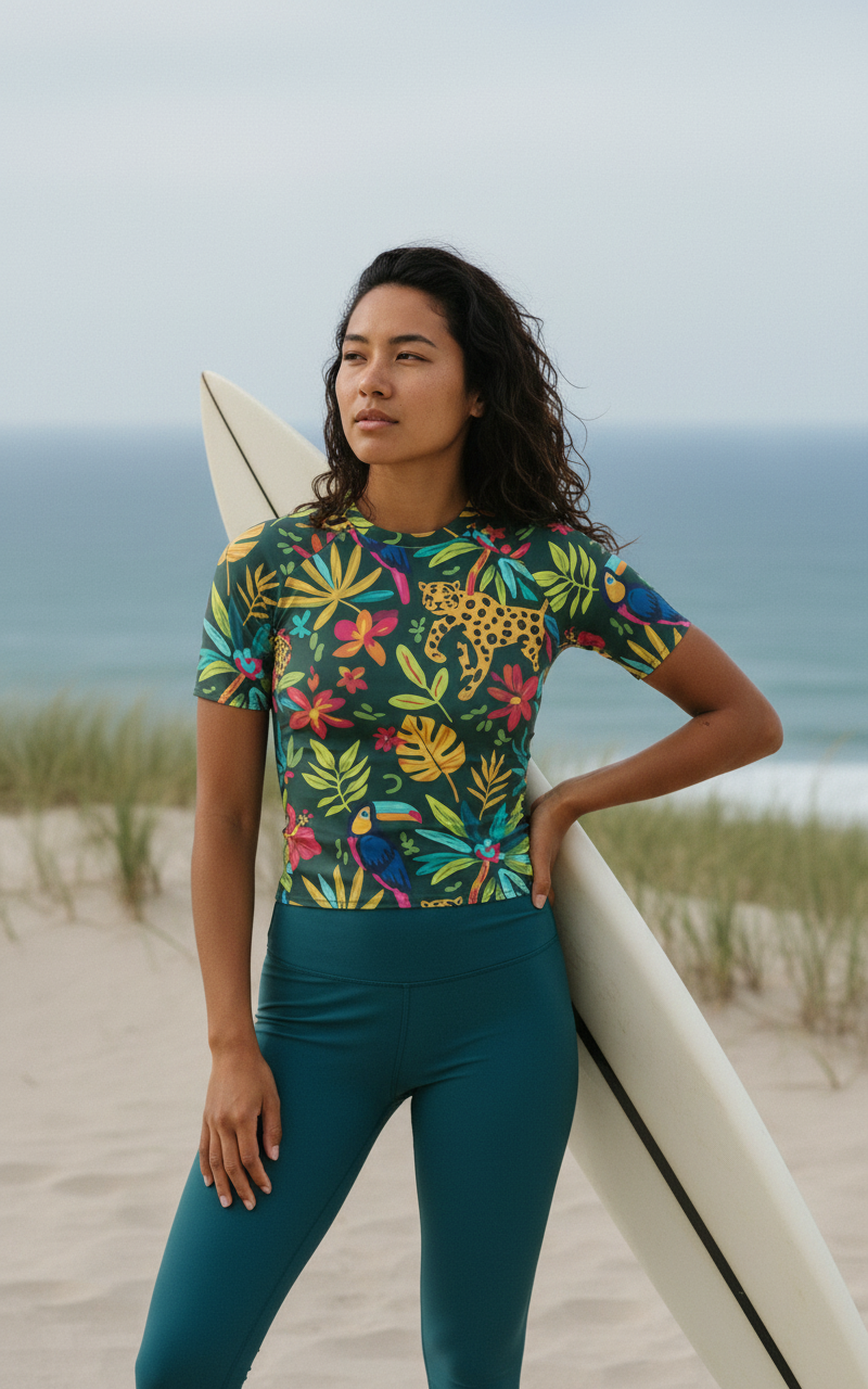 Serenity Rash Guard Men's Rashguard — Lolekai
