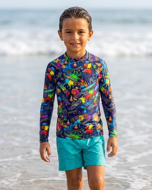 Boys Skateboarding boys youth rashguards