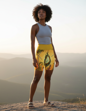 Elysium Yoga Shorts Yoga Shorts — Dripper
