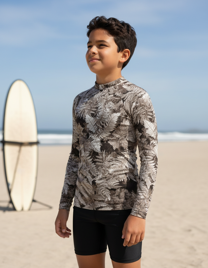 Rashguard — Youth Angora Verdant