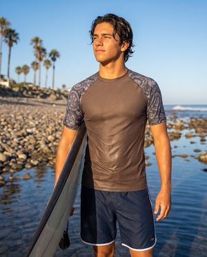 Men's Echo men's short-sleeve rashguards