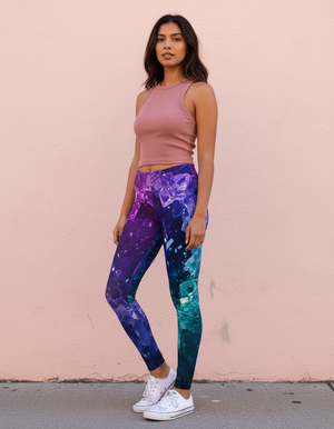 Glimmer full-length leggings