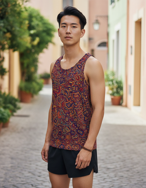 Men's Lava Falls Zephyr tank tops