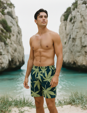 Acacia Kumo men's swim trunks