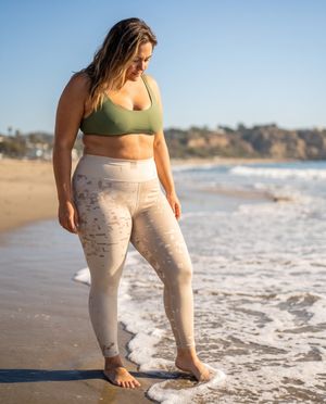 Angora Mirage plus size leggings