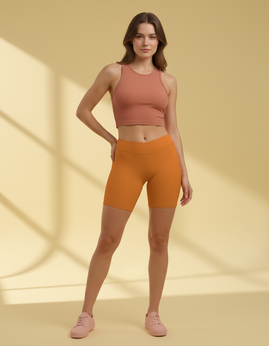 Short Shorts in Marmalade