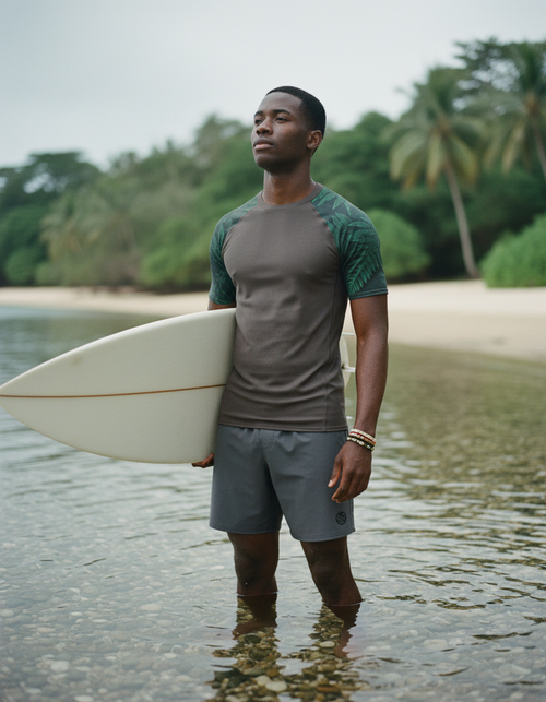 Emerald Rash Guard Men's Rashguard — Dripper