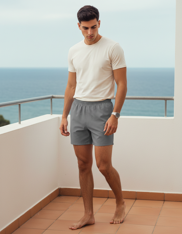 Men's Swim Trunks in Smoke