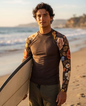 Men's Coffee Bean Elysium men's rashguards