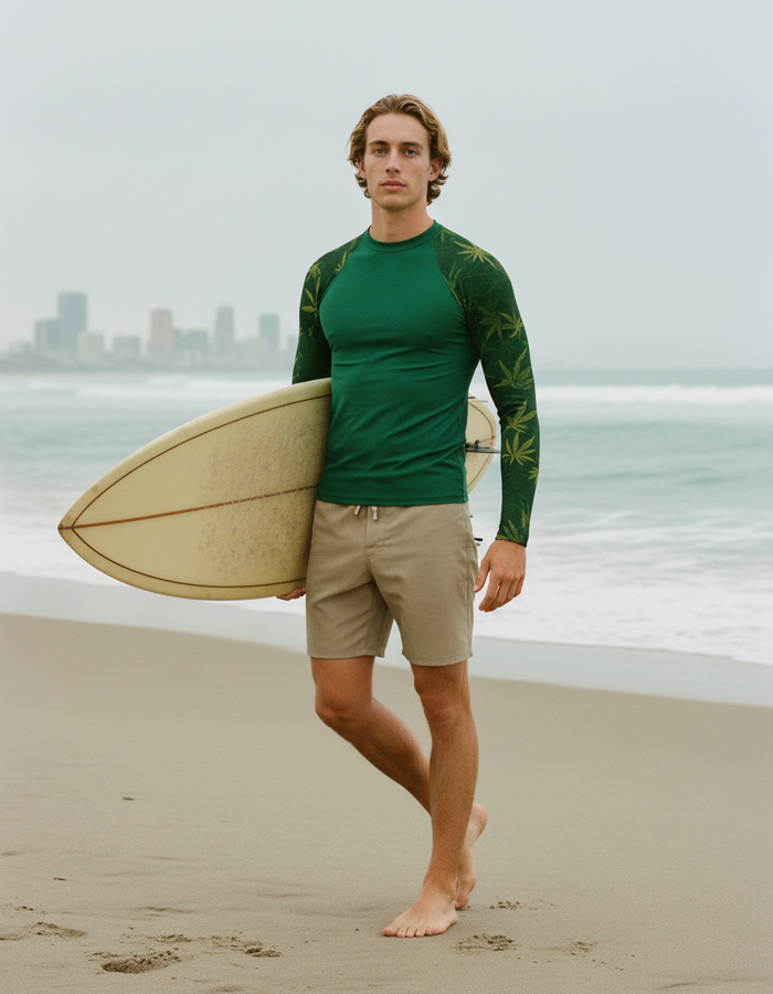 Rashguard — Men's Runway Emerald Mizu