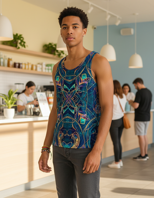 Vortex Tank Top Men's Tank Top — Dripper