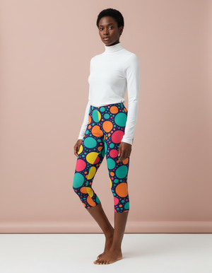 Risograph Collection Capri Leggings capri leggings