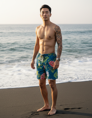 Jingdezhen Men's Swim Trunks Men's Swim Trunks — Dripper
