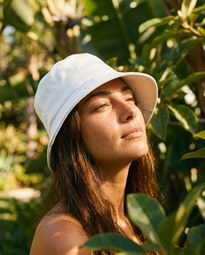 White Onyx Spruce & Sage bucket hats