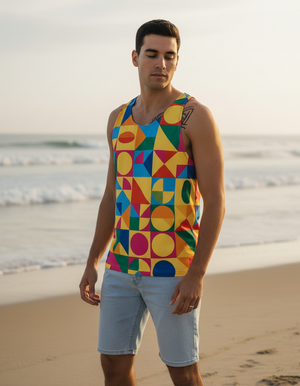 Men's Acacia Kandinsky men's tank tops