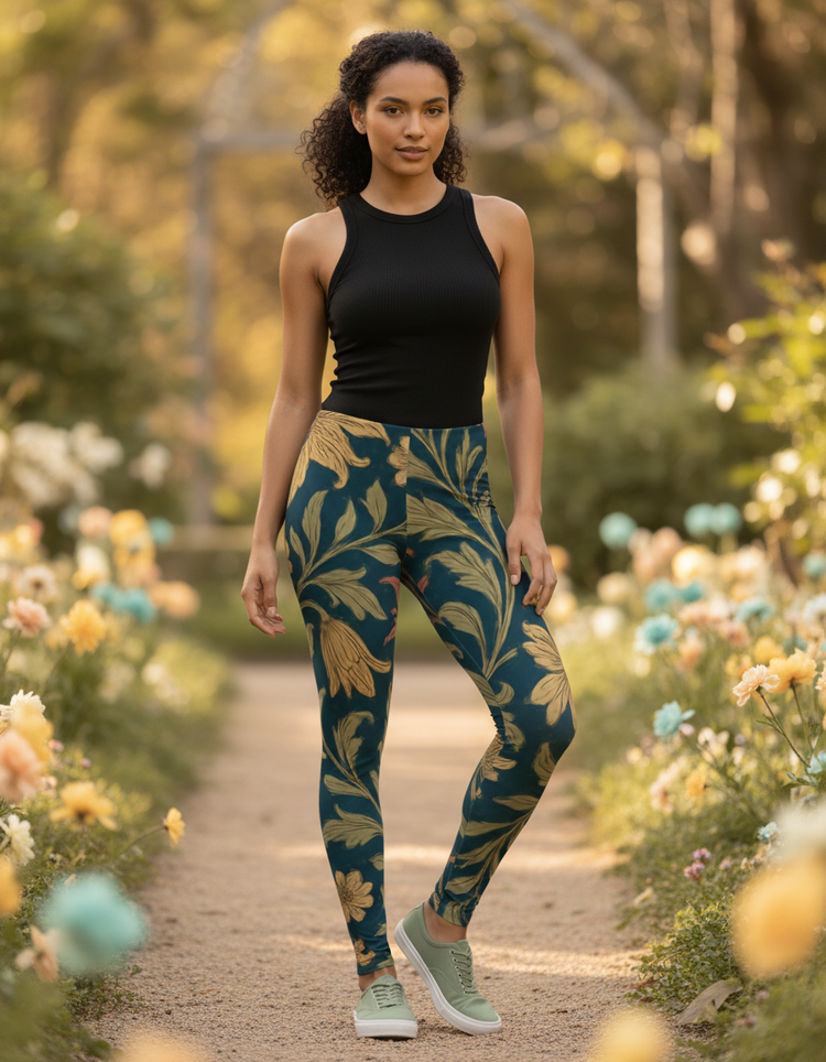 Women's William Morris Leggings