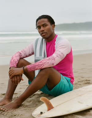 Bloom Rash Guard Men's Rashguard — Dripper