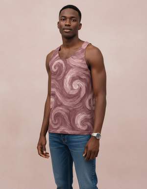 Millennial Pink Orion Tank Top Men's Tank Top — Dripper