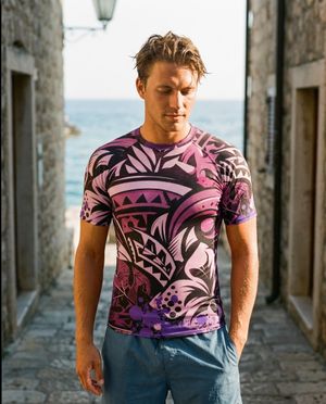 Men's Mana Poni men's rashguards