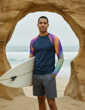 Rhodonite Chroma Rash Guard Men's Rashguard — Dripper