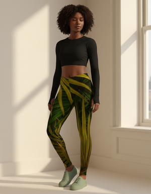 Verdant full-length leggings