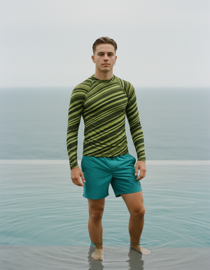 Acacia Sway Rash Guard bikini — Dripper