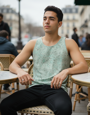 Men's Jelly Mint Seabreeze tank tops