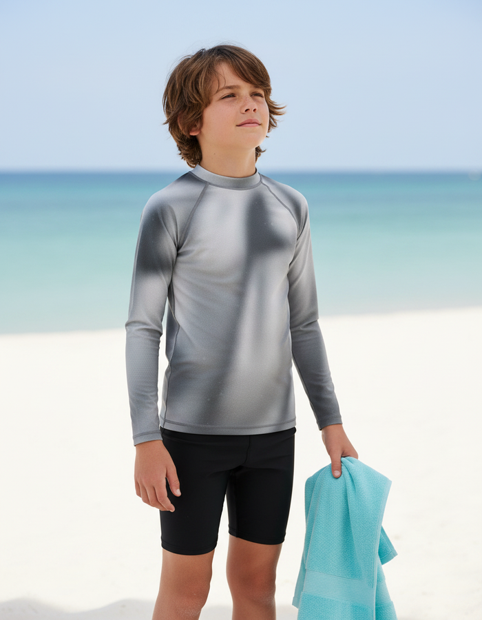 Rashguard — Youth White Onyx Chroma