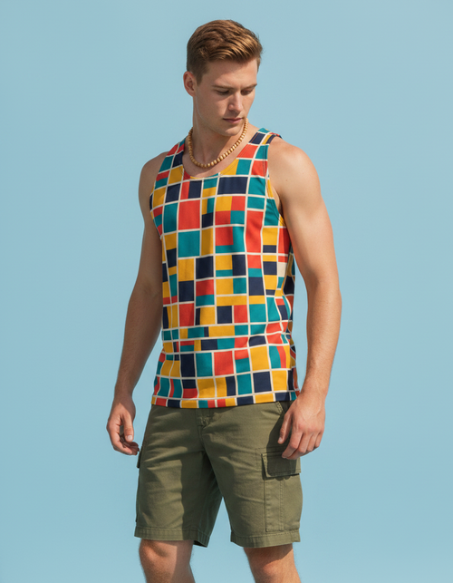 Men's Kraft men's tank tops