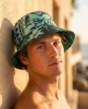 Runway Emerald Koa Kai bucket hats