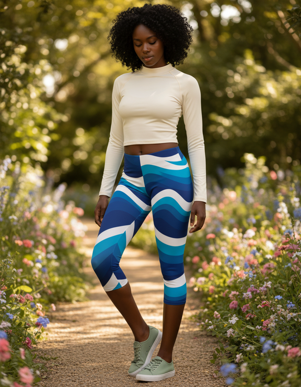 Ocean Collection capri leggings