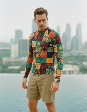 Men's Acacia Pulse men's short-sleeve rashguards