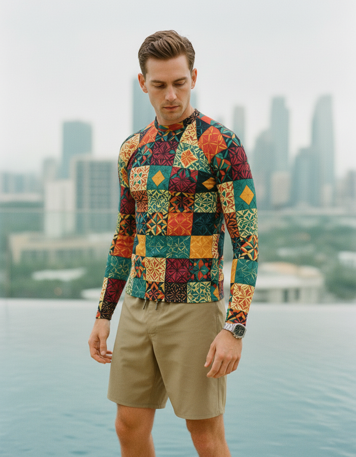 Rashguard — Men's Acacia Pulse