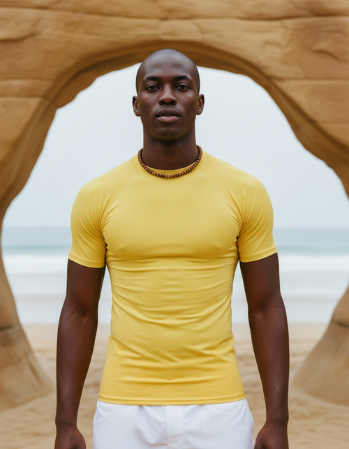 Pineapple Rash Guard Men's Rashguard — Lolekai