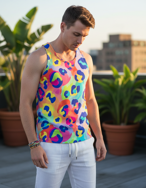 Amaranth Savanna Tank Top Men's Tank Top — Dripper