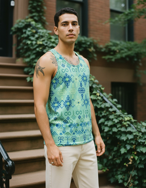 Men's Jelly Mint Zarif tank tops